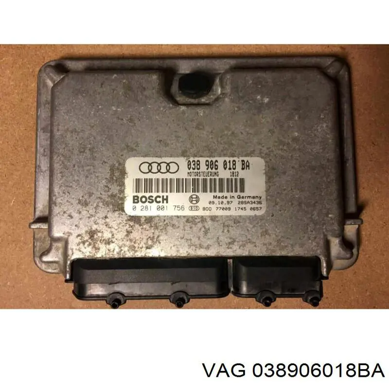 Unidad de control del motor  VAG 038906018BA precio, desde 78,41 EUR