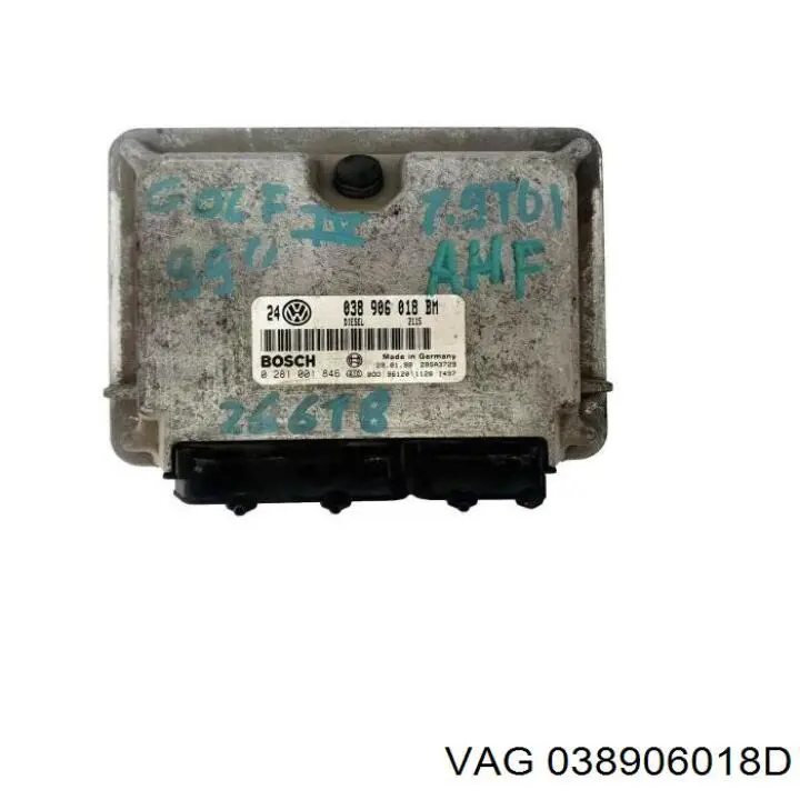 Unidad de control del motor  VAG 038906018D precio, desde 88,57 EUR