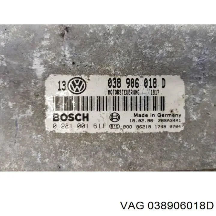 Unidad de control del motor  VAG 038906018D precio, desde 88,57 EUR