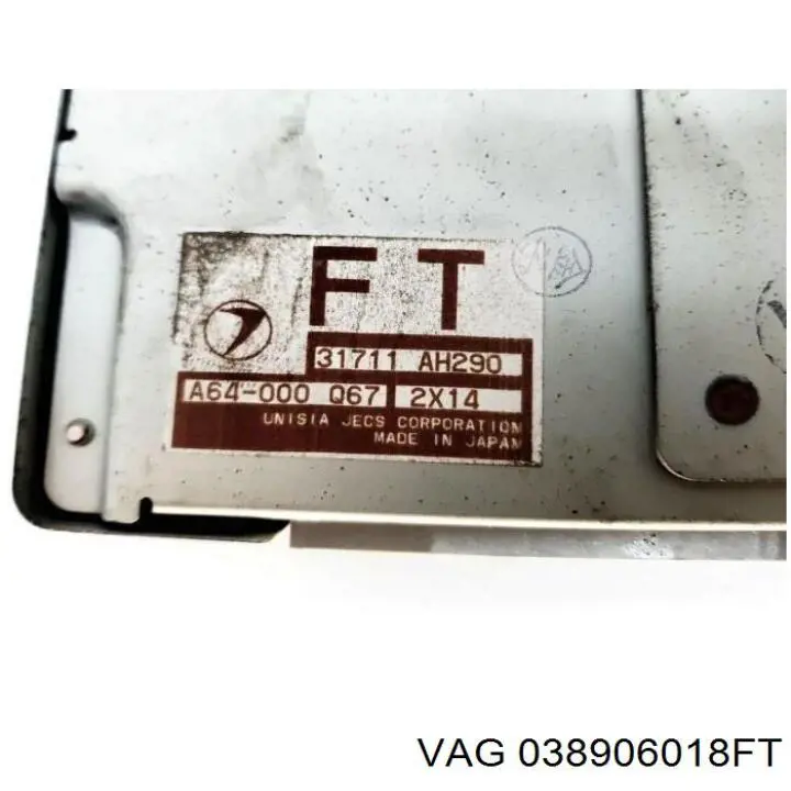 Unidad de control del motor  VAG 038906018FT precio, desde  