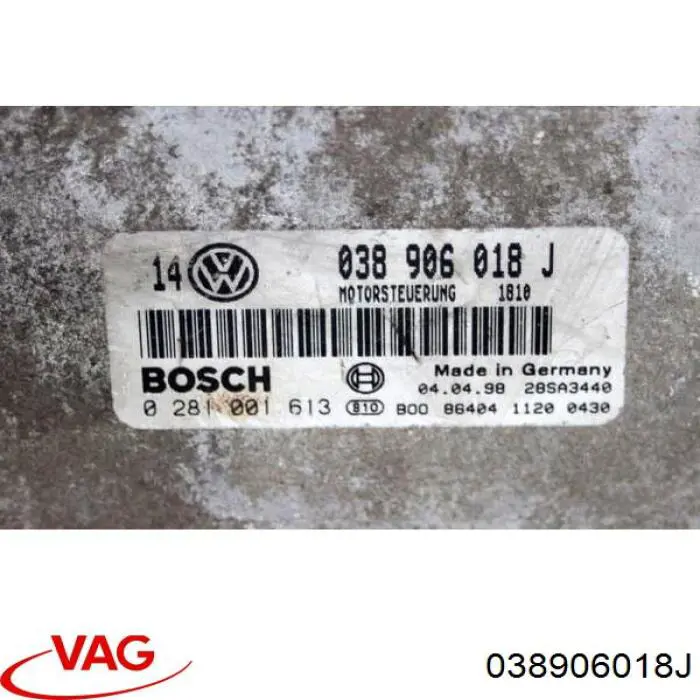 Unidad de control del motor  VAG 038906018J precio, desde 84,22 EUR