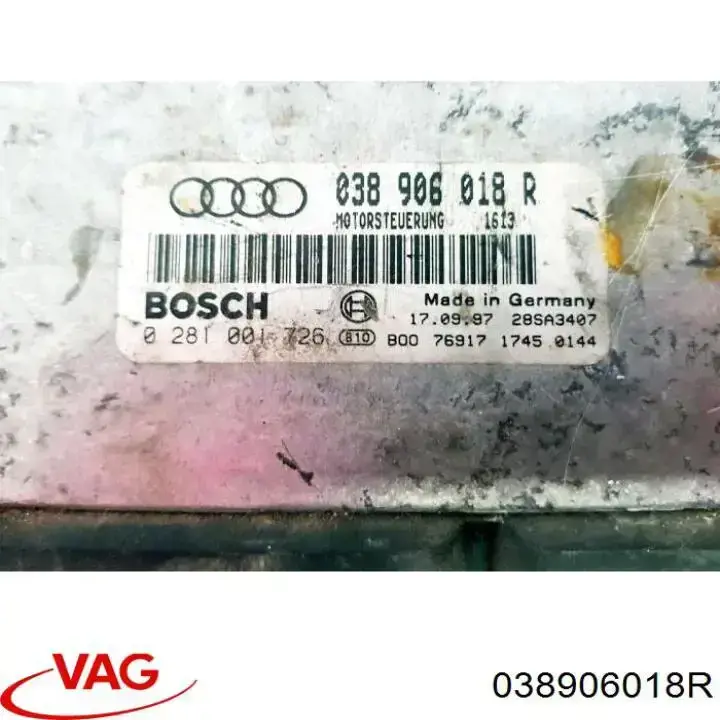 Unidad de control del motor  VAG 038906018R precio, desde 56,63 EUR