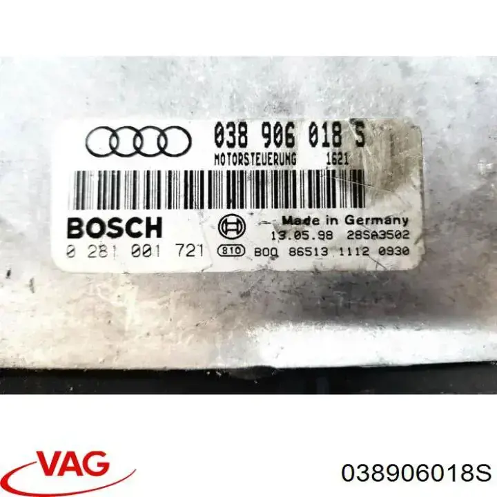 038906018S VAG Centralina Del Motor