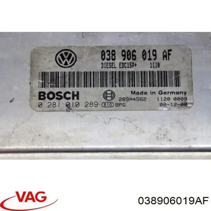 ECU 038906019AF VAG