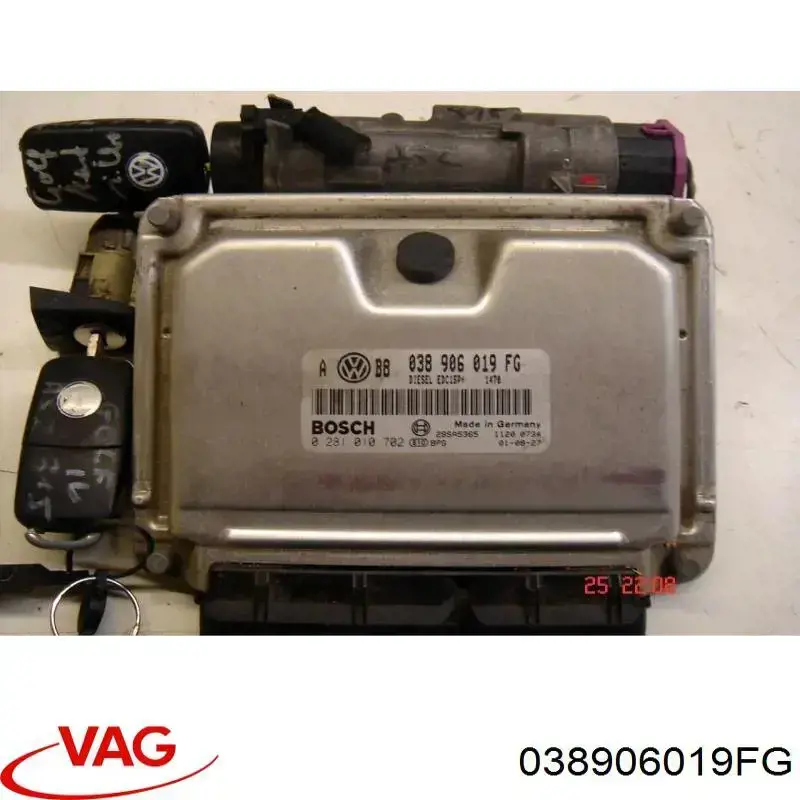 038906019FG VAG Centralina Del Motor