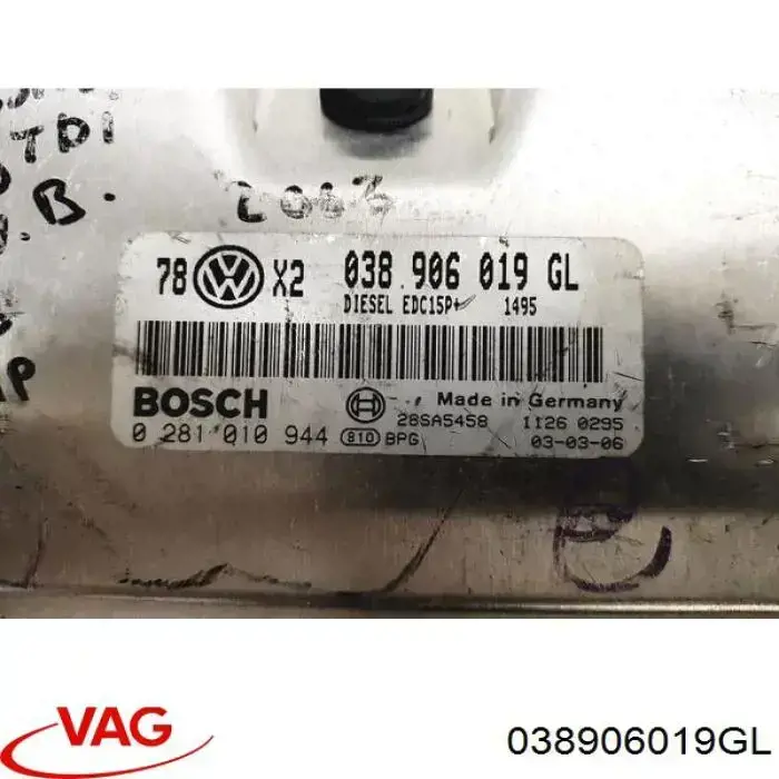 Unidad de control del motor  VAG 038906019GL precio, desde 68,24 EUR