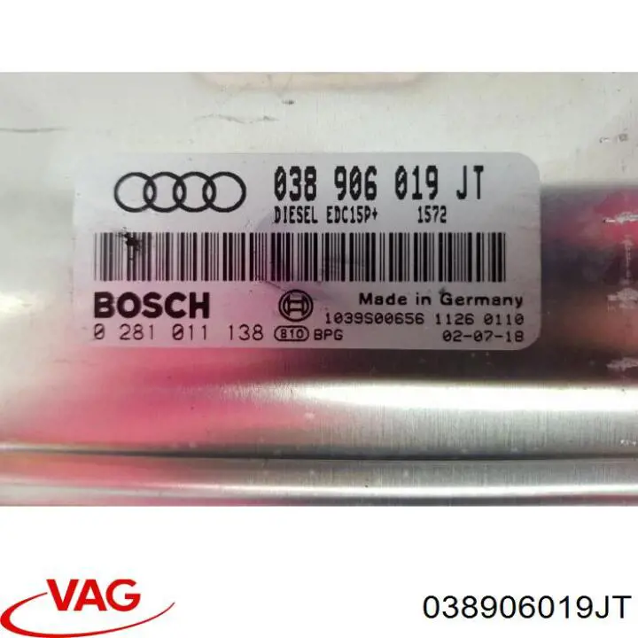 Unidad de control del motor  VAG 038906019JT precio, desde 127,05 EUR