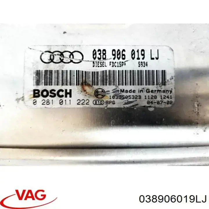 Módulo de control del motor VAG 038906019LJ
