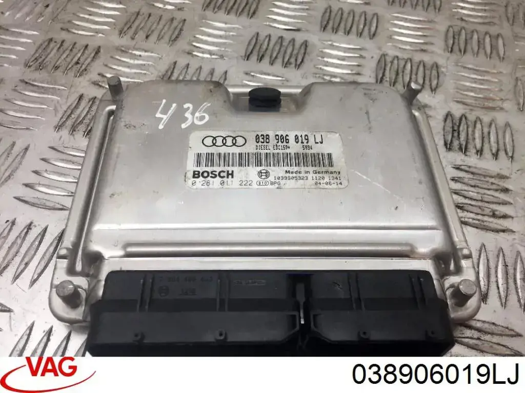 038906019LJ VAG Centralina Del Motor
