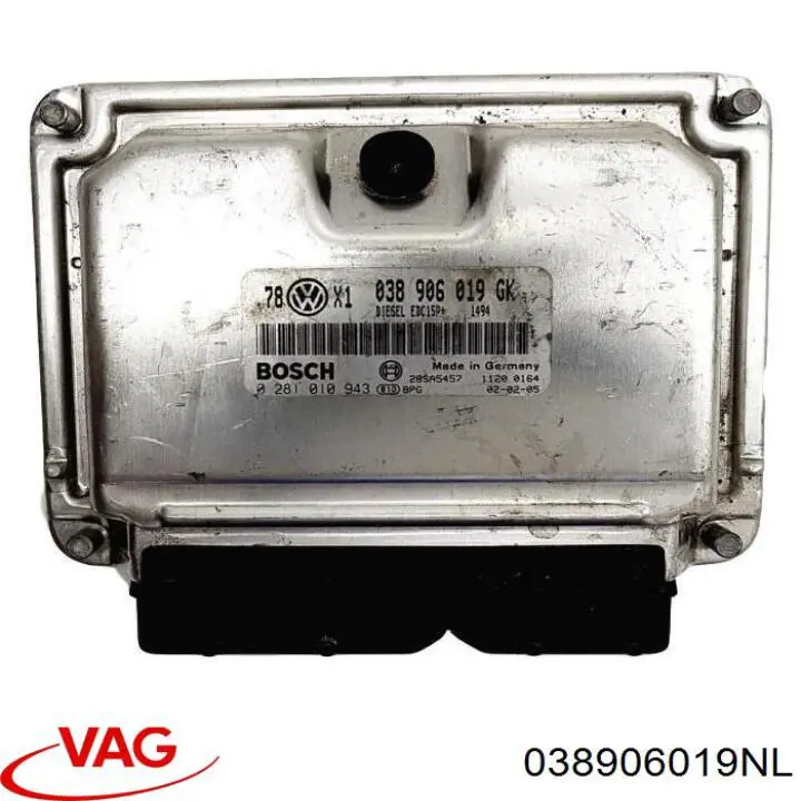 Módulo de control del motor VAG 038906019NL