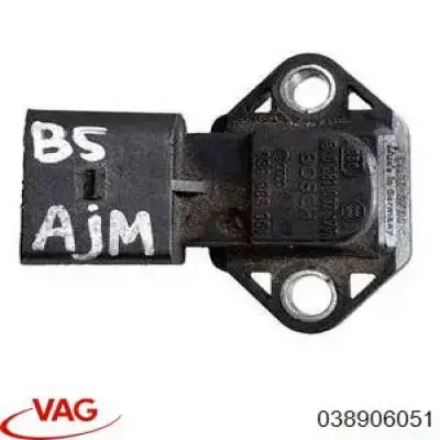 Sensor de presión de sobrealimentación VAG 038906051