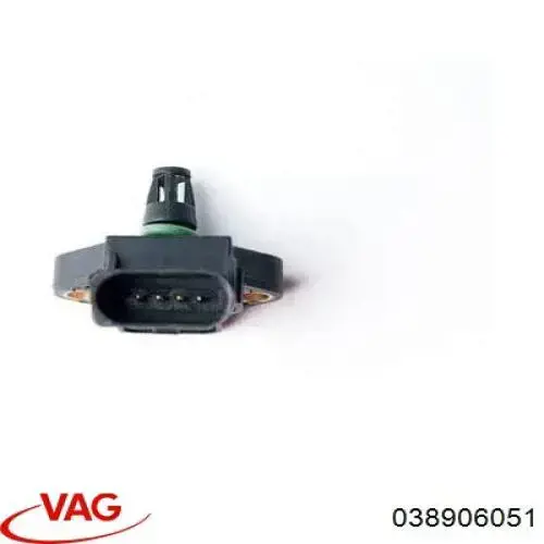 Sensor de presión de sobrealimentación 038906051 VAG
