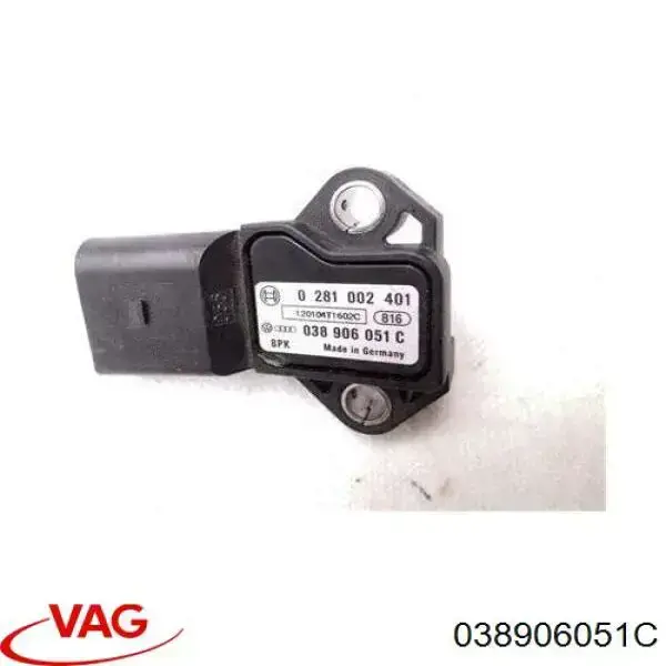 Sensor de presión de sobrealimentación VAG 038906051C precio, desde 31,76 EUR