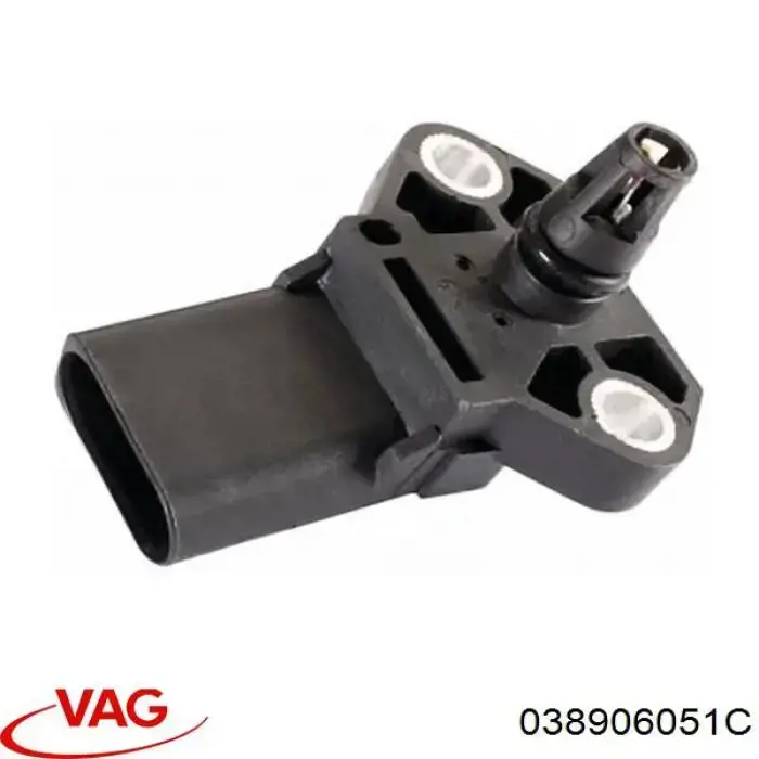 Sensor de presion de carga (inyeccion de aire turbina) VAG 038906051C