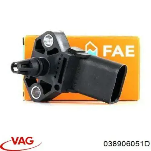 Sensor de presión de sobrealimentación 038906051D VAG