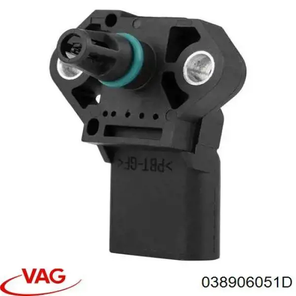 Sensor de presión de sobrealimentación VAG 038906051D