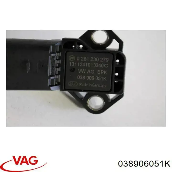 038906051K VAG Sensor de presión de sobrealimentación