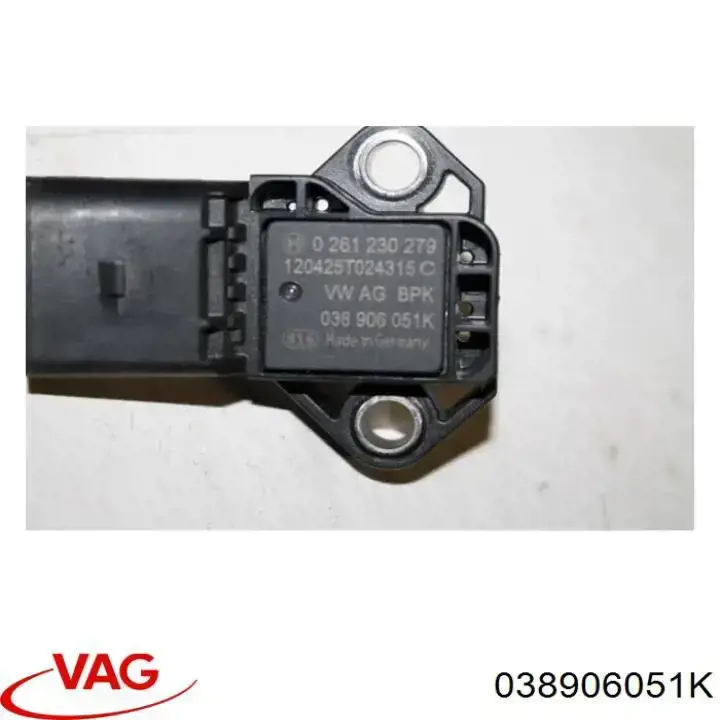 Comprar 038906051K VAG Sensor de presión de sobrealimentación