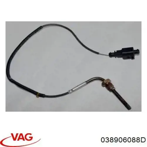 Sensor de temperatura de gases de escape antes del filtro de partículas VAG 038906088D precio, desde 62,69 EUR
