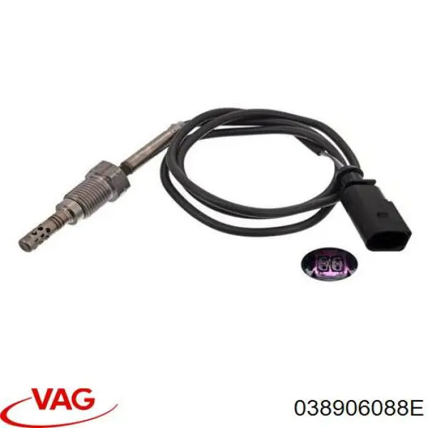 Comprar 038906088E VAG Sensor de temperatura de gases de escape antes de la turbina