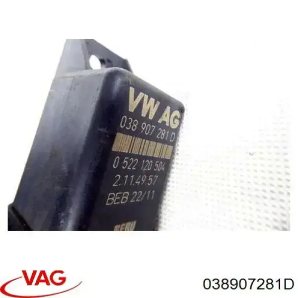 Relé de bujía de precalentamiento Volkswagen Polo 4 9N1