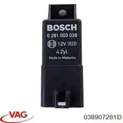 Relé de bujía de precalentamiento Volkswagen Polo 4 9N1