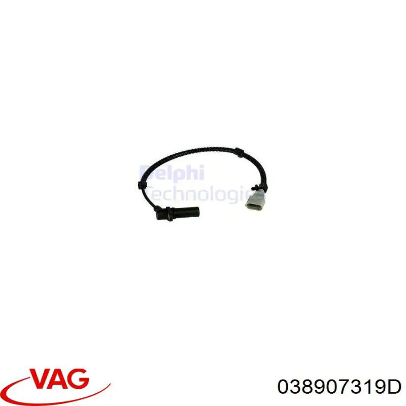 Sensor de cigüeñal 038907319D VAG