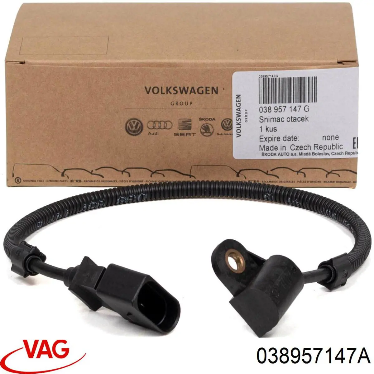 Sensor de árbol de levas VAG 038957147A precio, desde 24,62 EUR
