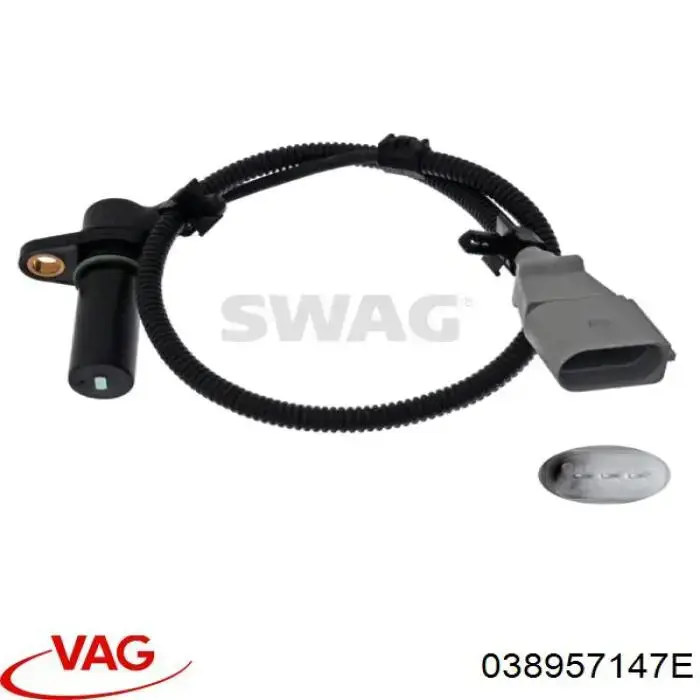 038957147E VAG Sensor de posición del cigüeñal