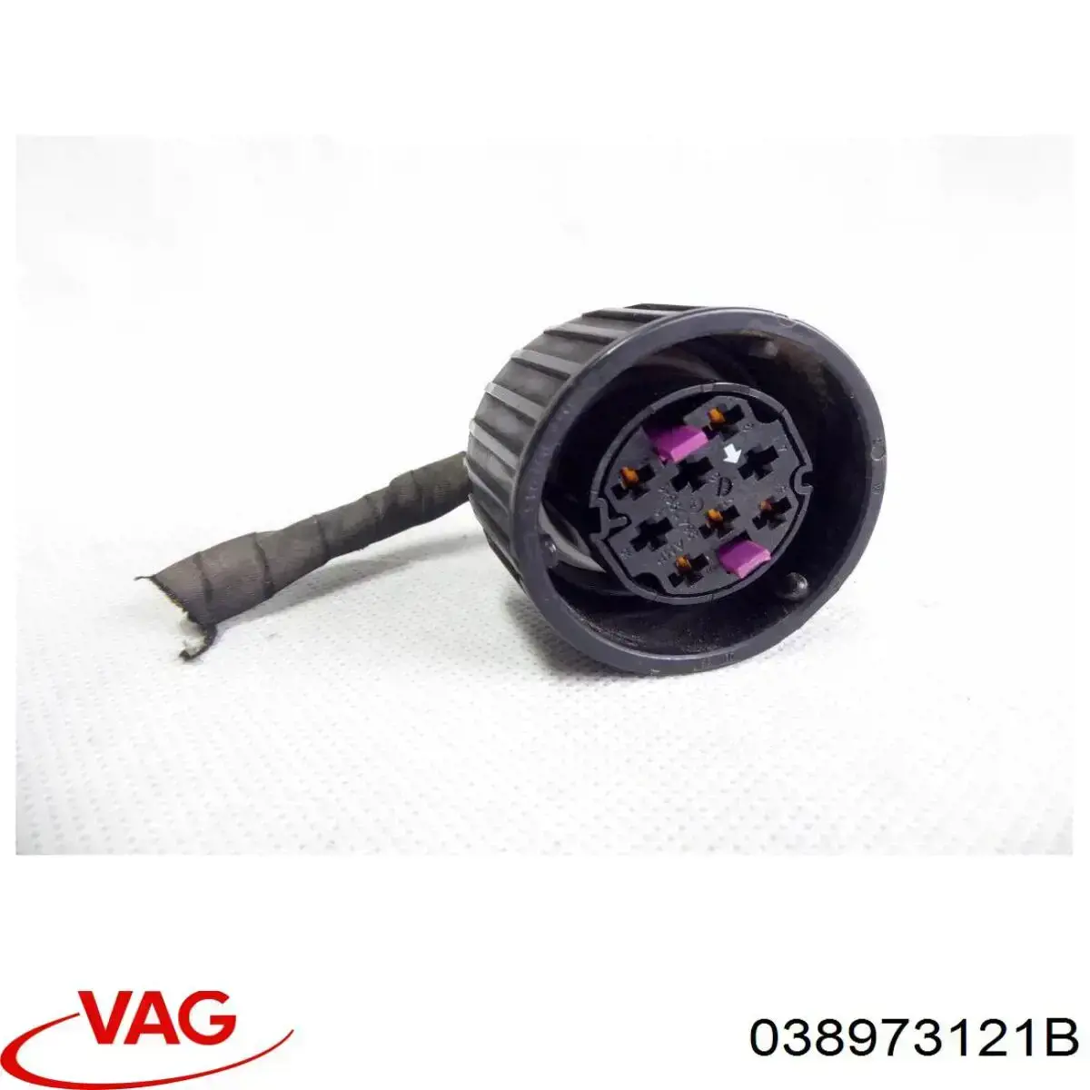 038973121B VAG conector inyector de combustible