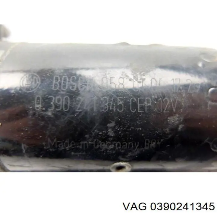 0390241345 VAG motor del limpiaparabrisas del parabrisas