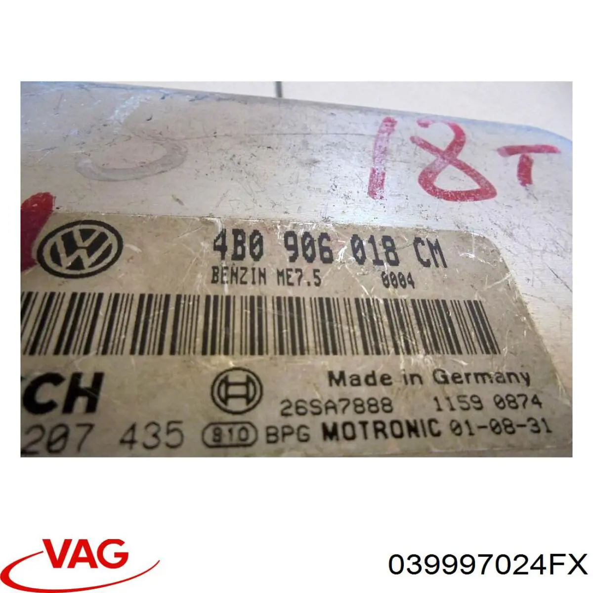 Módulo de control del motor VAG 039997024FX