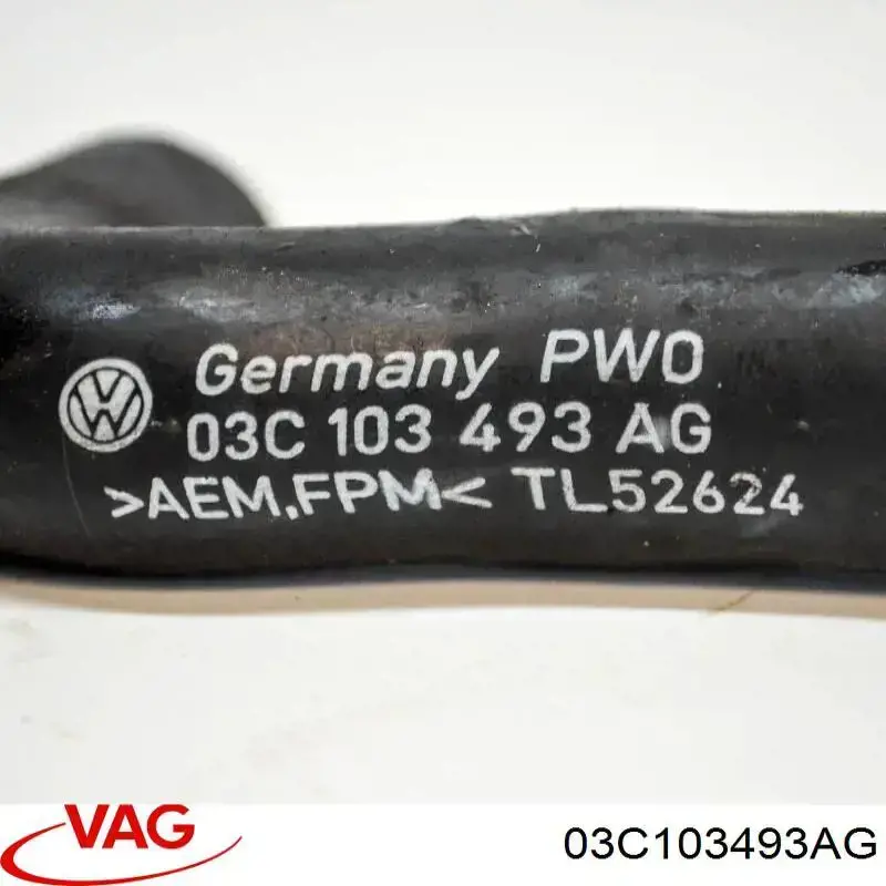 Manguera de ventilación del cárter VAG 03C103493AG