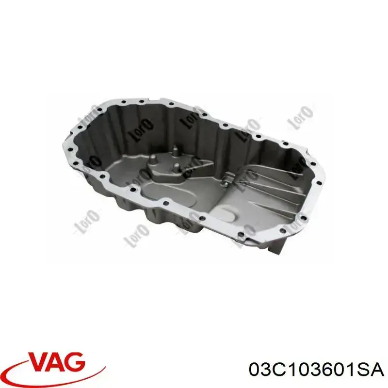 Cárter de aceite del motor VAG 03C103601SA