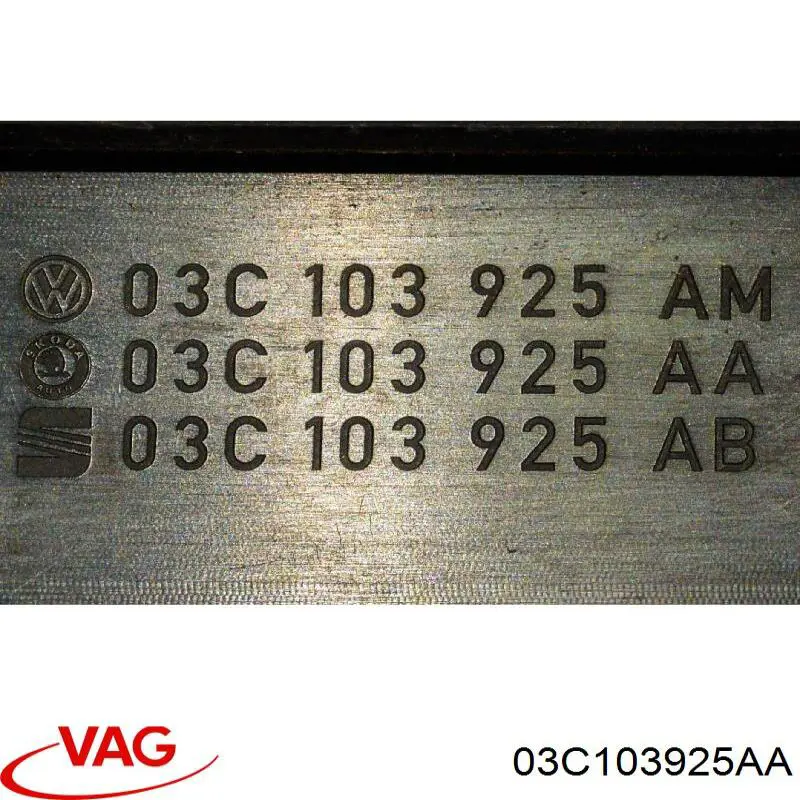 Cubierta decorativa del motor VAG 03C103925AA precio, desde 58,08 EUR