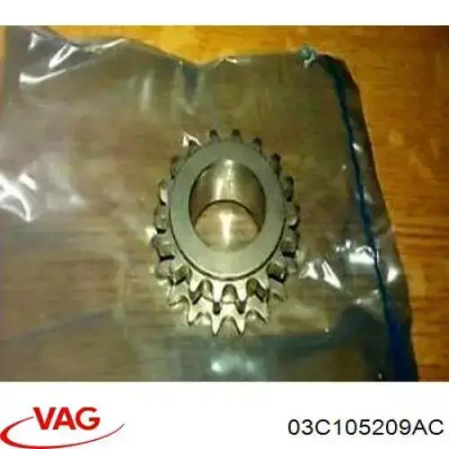 Piñón del cigüeñal VAG 03C105209AC precio, desde 21,30 EUR