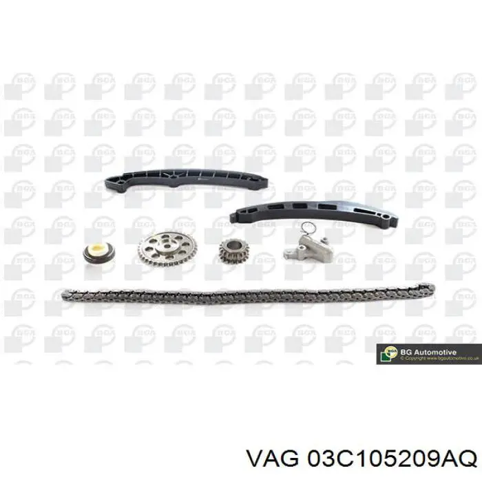 Comprar 03C105209AQ VAG Piñón del cigüeñal