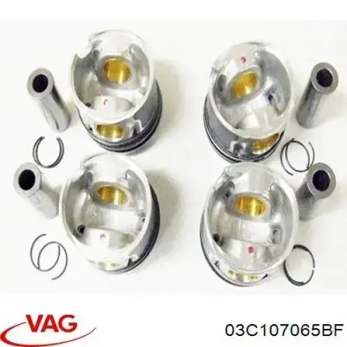 Pistón para cilindro VAG 03C107065BF precio, desde 94,75 EUR