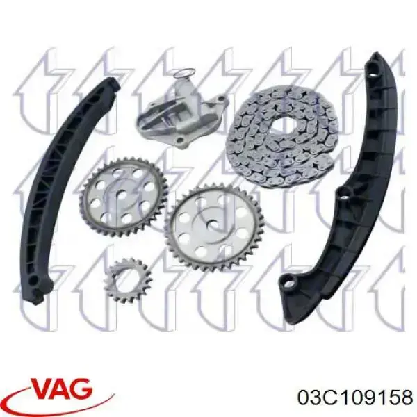 Cadena de distribución VAG 03C109158 precio, desde 37,48 EUR