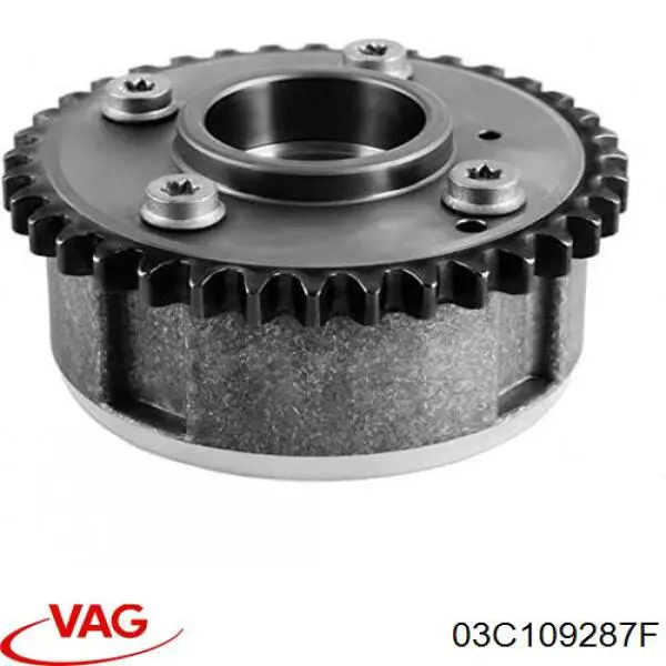 Junta de tapa frontal del motor 03C109287F VAG