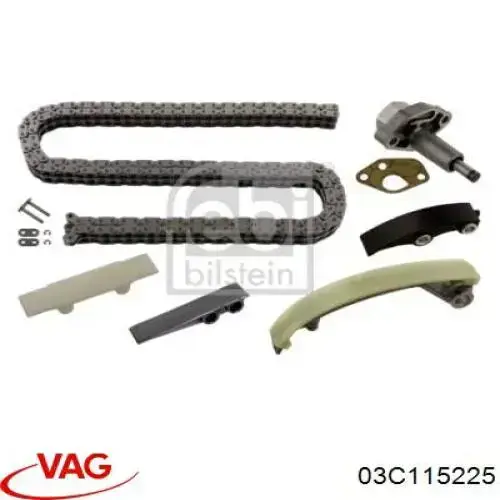 Cadena de la bomba de aceite VAG 03C115225 precio, desde 29,60 EUR