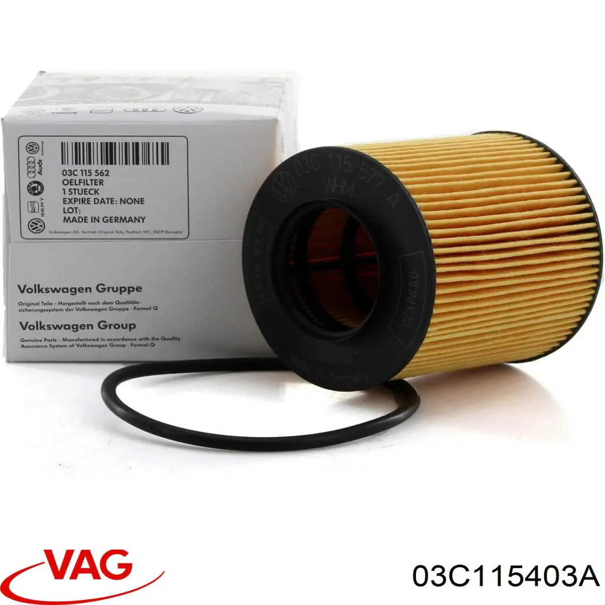 03C115403B VAG filtro de aceite