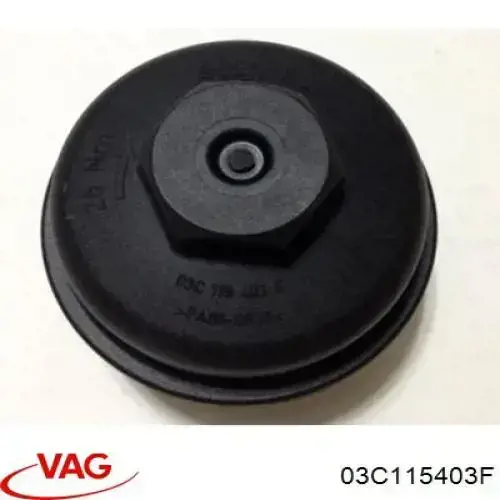 03C115403F VAG Tapa del filtro de aceite