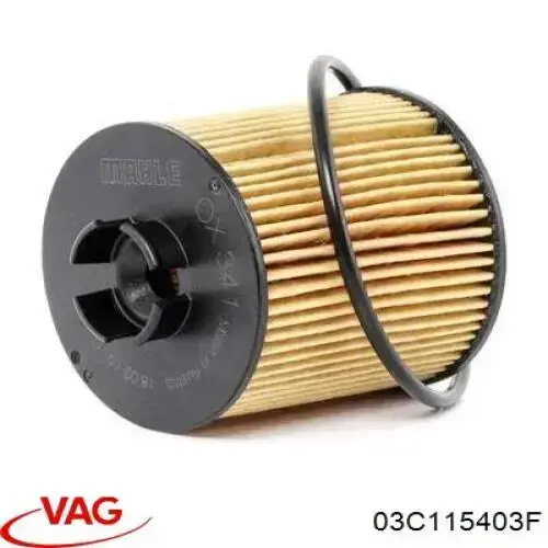 Tapa del filtro de aceite VAG 03C115403F precio, desde 24,35 EUR