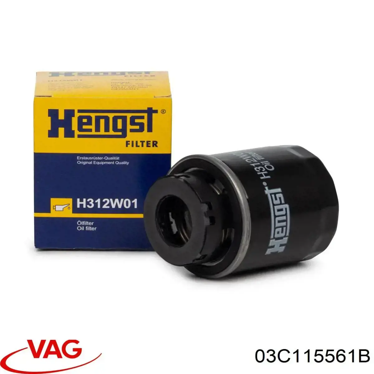 Filtro de aceite 03C115561B VAG
