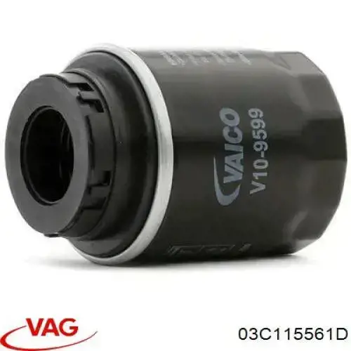 Filtro de aceite VAG 03C115561D precio, desde 9,18 EUR