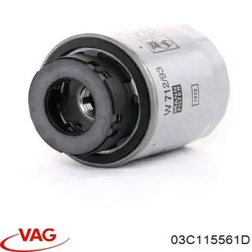 Comprar 03C115561D VAG Filtros de aceite