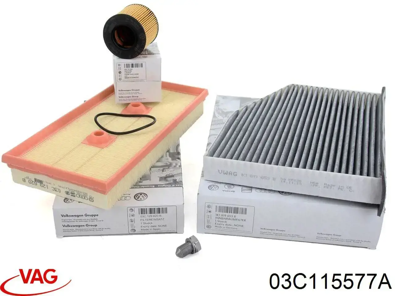 Filtro de aceite motor VAG 03C115577A
