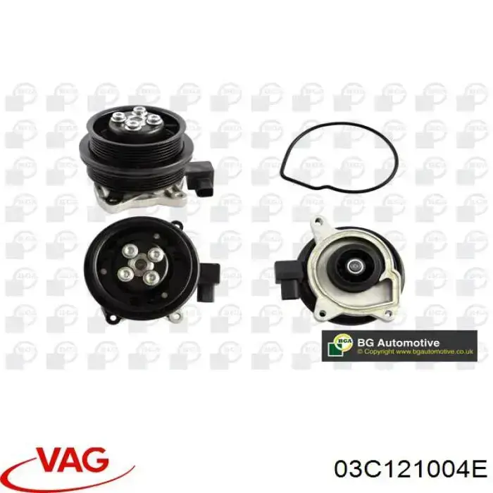 03C121004E VAG Bomba refrigerante coche