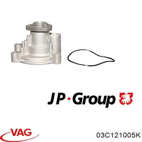 Motor de agua VAG 03C121005K
